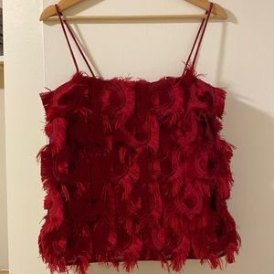MaxMara dark red top